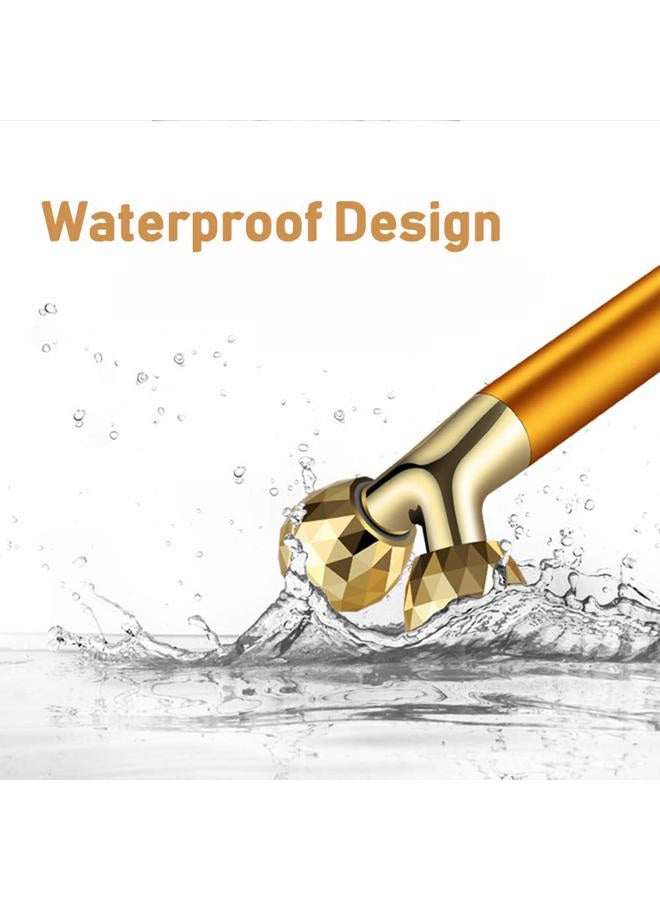 Yeamon 2-In-1 Beauty Bar 24K Golden Pulse Facial Face Massager,Electric 3D Roller And T Shape Arm Eye Nose Head Massager Instant Lift,Anti-Wrinkles,Skin Tightening,Face Firming - Image 5